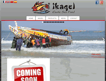 Tablet Screenshot of ikagel.com